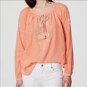 LOFT Boho Top Small
